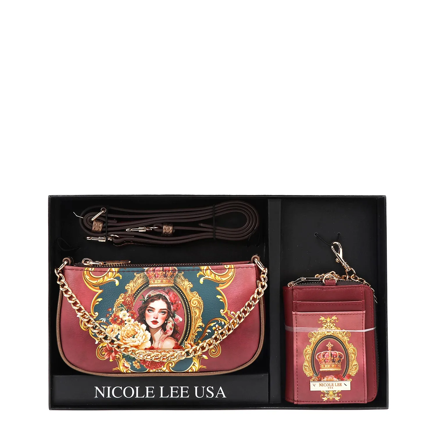 2 PIECE GIFT SET (Crossbody   Wallet)
