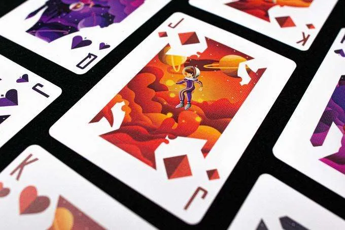 Explorer Gilded Playing Cards USPCC