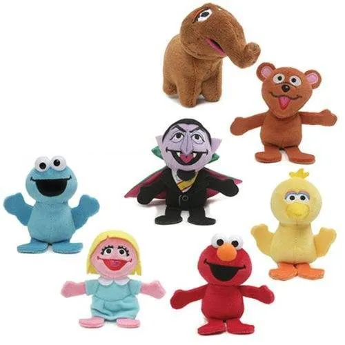 Sesame Street Blind Box 50th Anniversary Plush - (1) blind Box