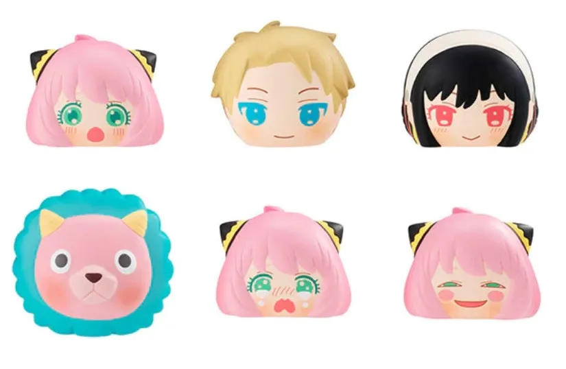 SPY x Family Squishy Bread Keychain Blind Box