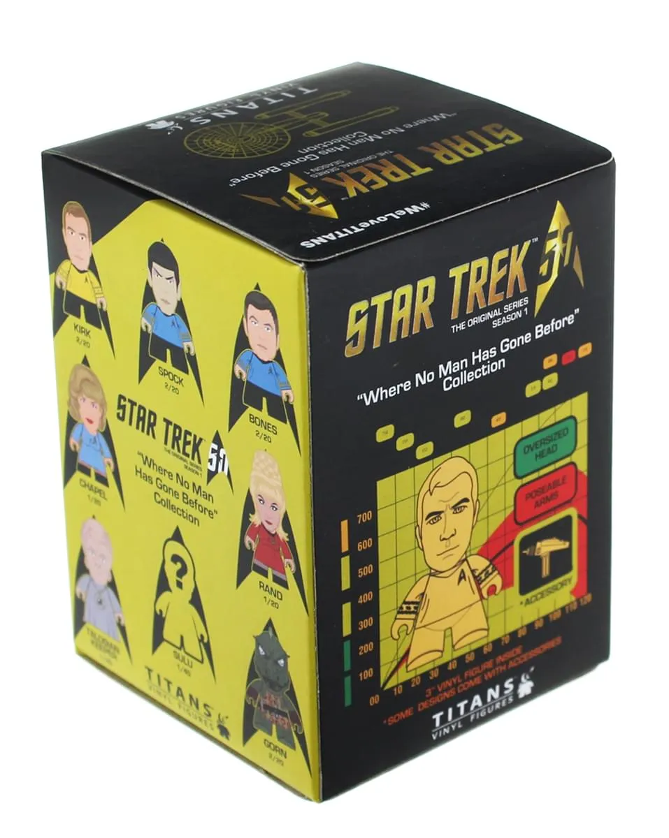 Star Trek Titan TOS Blind Box Vinyl Figure, Single Random